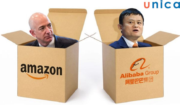 Alibaba so với Amazon